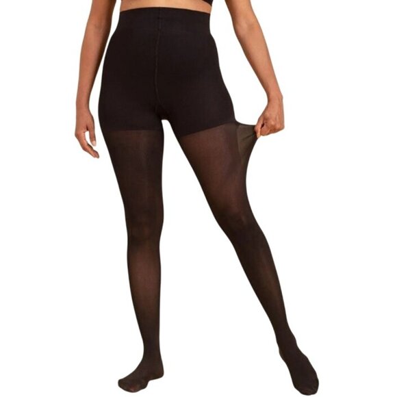 NEW Shapermint Empetua Black Tear-proof Shaping Tights Size‎ XL Black Shapewear - Picture 1 of 11